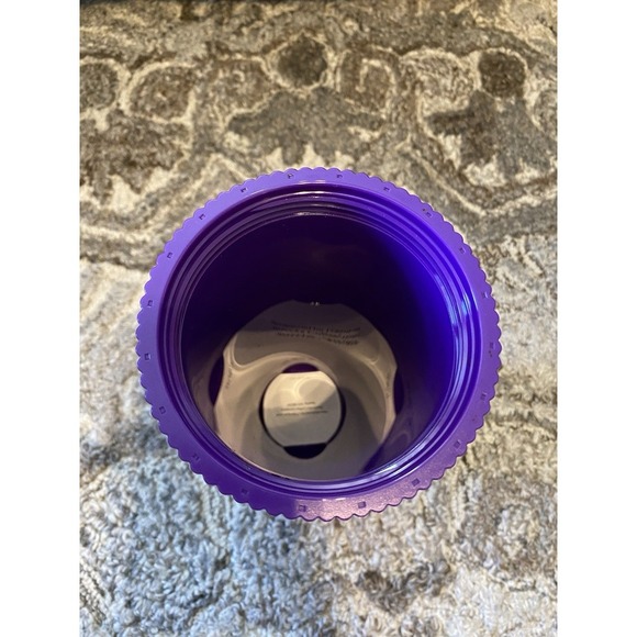 NEW Starbucks Halloween Glow In The Dark Splatter Purple/Green 24oz Tumbler - Picture 4 of 5